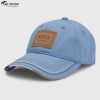 SAPKA BOSS EQUESTRIAN BASEBALL LEATHER LOGO