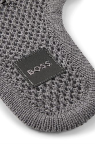 FÜLVÉDŐ BOSS EQUESTRIAN LEATHER LOGO