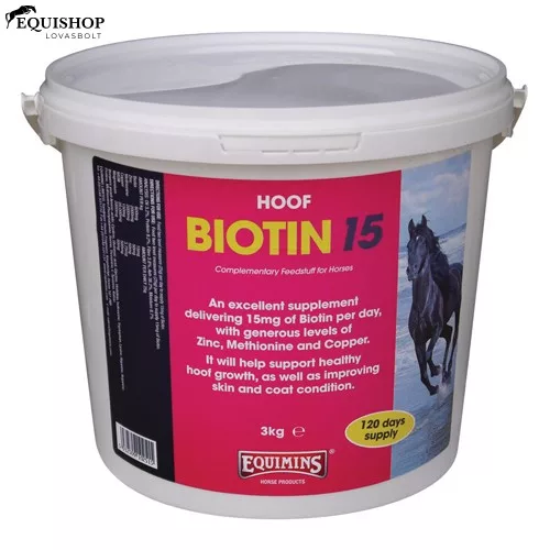 EQUIMINS BIOTIN – 15 mg / adag biotin tartalommal