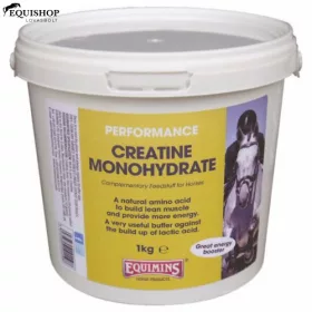   EQUIMINS CREATINE MONOHYDRATE – Kreatin Monohidrát izomépítő 1KG