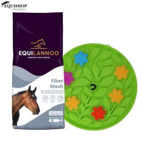 EQUILANNOO FIBER MASH 20KG + HOFMAN SLOW FEEDER