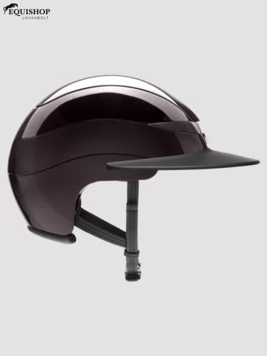 KOBAK EQUILINE XANTO LOGO SUN VISOR COFFEE BEAN
