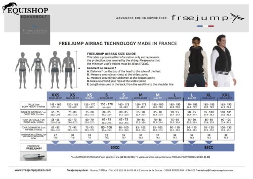 VÉDŐMELLÉNY FREEJUMP AIRBAG