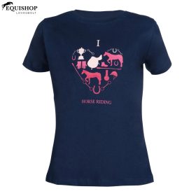 PÓLÓ HKM I LOVE HORSE RIDING GYEREK