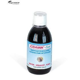   PATRON JODAMIN- Elixir 250 ml – teljesítmény és forma növelő: jód, kálium-jodid, vas, réz,cink,kobalt nátrium, mangán