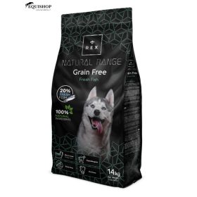   REX NATURAL RANGE GRAIN FREE FRESH FISH – hipoallergén gabonamentes halas szárazeledel