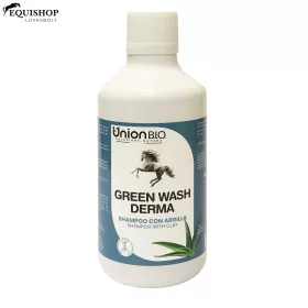   UNIONBIO GREEN WASH DERMA Sampon lovak részére – állatgyógyászati ápolószer 500ML