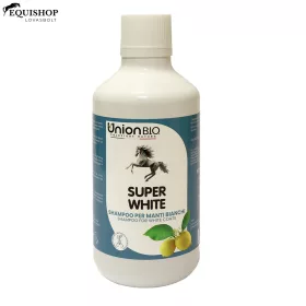 UNIONBIO SUPER WHITE – Fehérítő sampon lovaknak